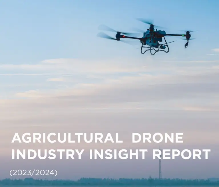 Relatório anual 2023/2024 aponta crescimento global de drones agrícolas