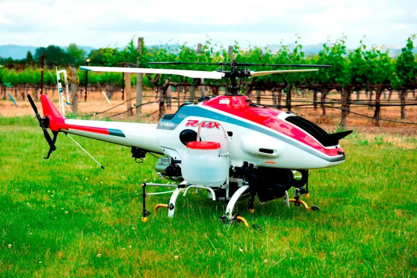 História da Pulverização com Drone Agrícola